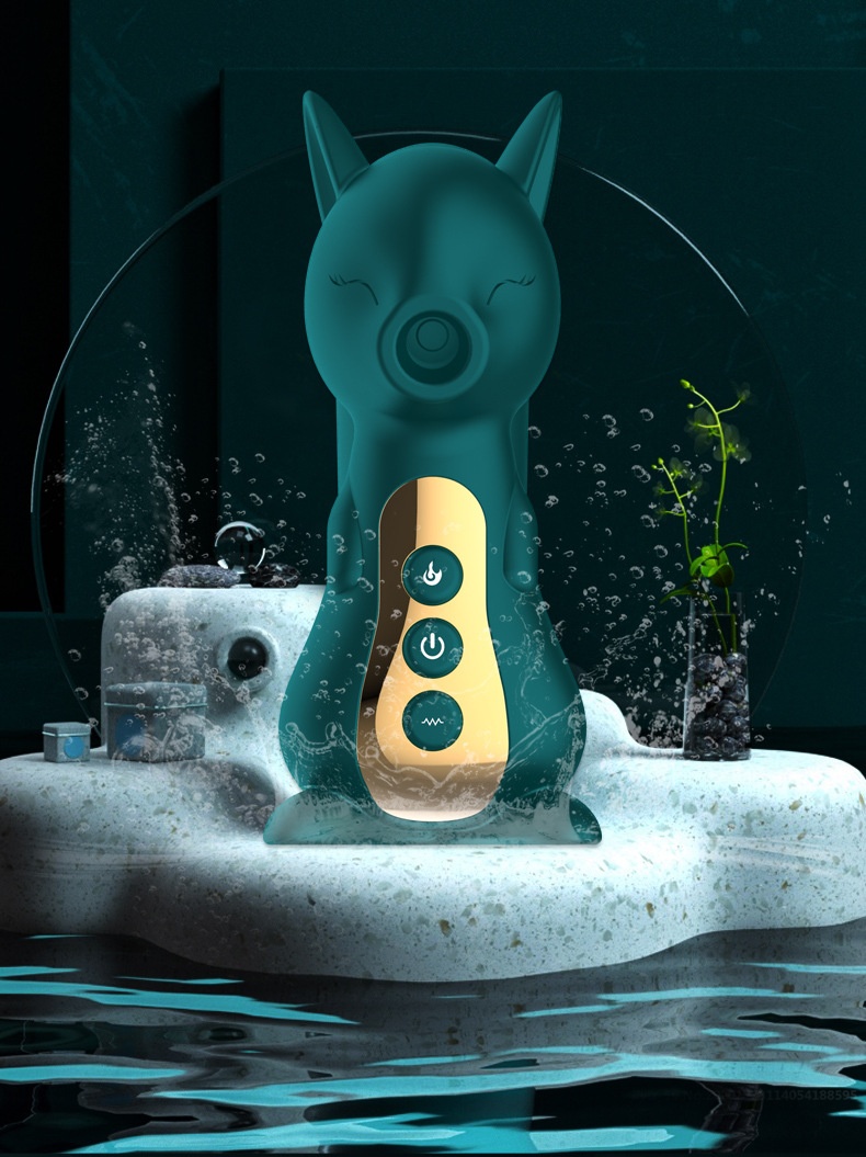 Cute Female Fox Cute Pet Sucking Massager 15