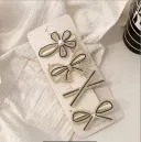Bow Tie Pearl 4 Piece Set