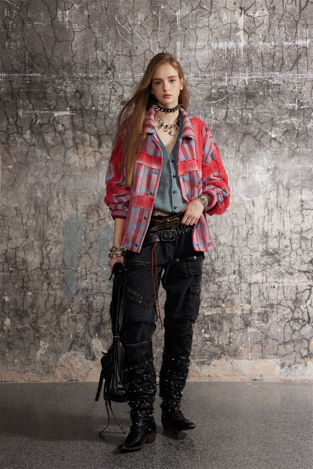 Men's Spring And Autumn Clothing Punk Coat