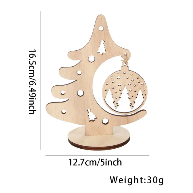 DIY Christmas Tree Hollow Hanging Decoration Table Holiday Party Christmas Ball Type A - Shop at LoveMi