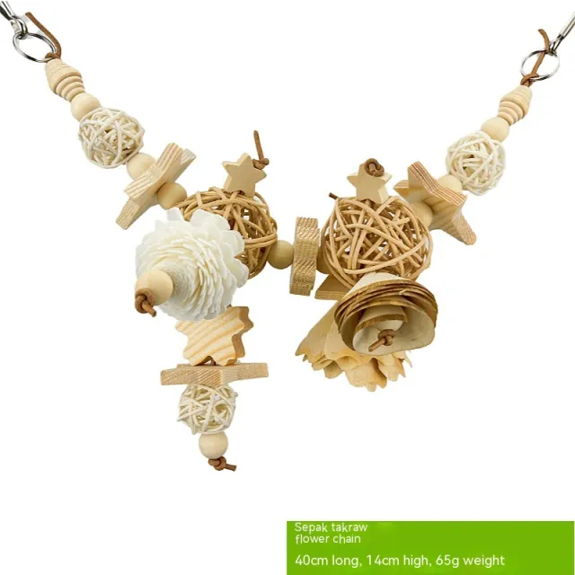 Parrot Natural Gnawing Molar Grinding Toy Style1 - Shop at LoveMi