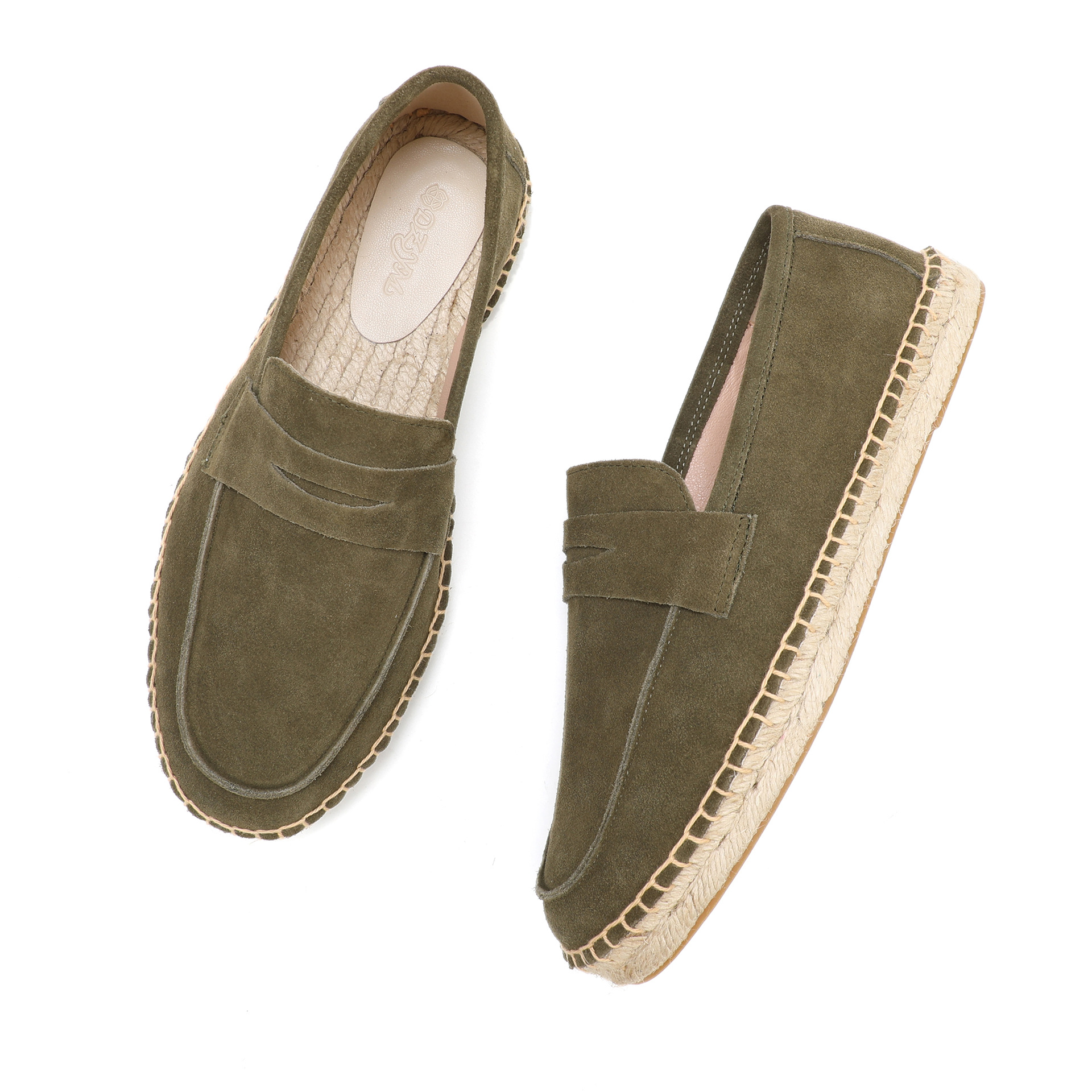 Buckle Loafers Green