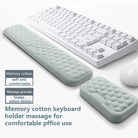 Mouse Pad Keyboard Wrist Rest Memory Foam Mouse Pad 9