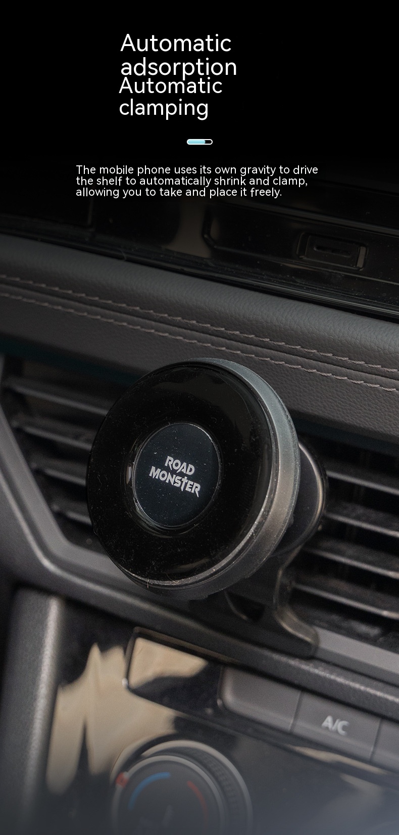 Vacuum Adsorption On-board Bracket Car Navigation - Image 9