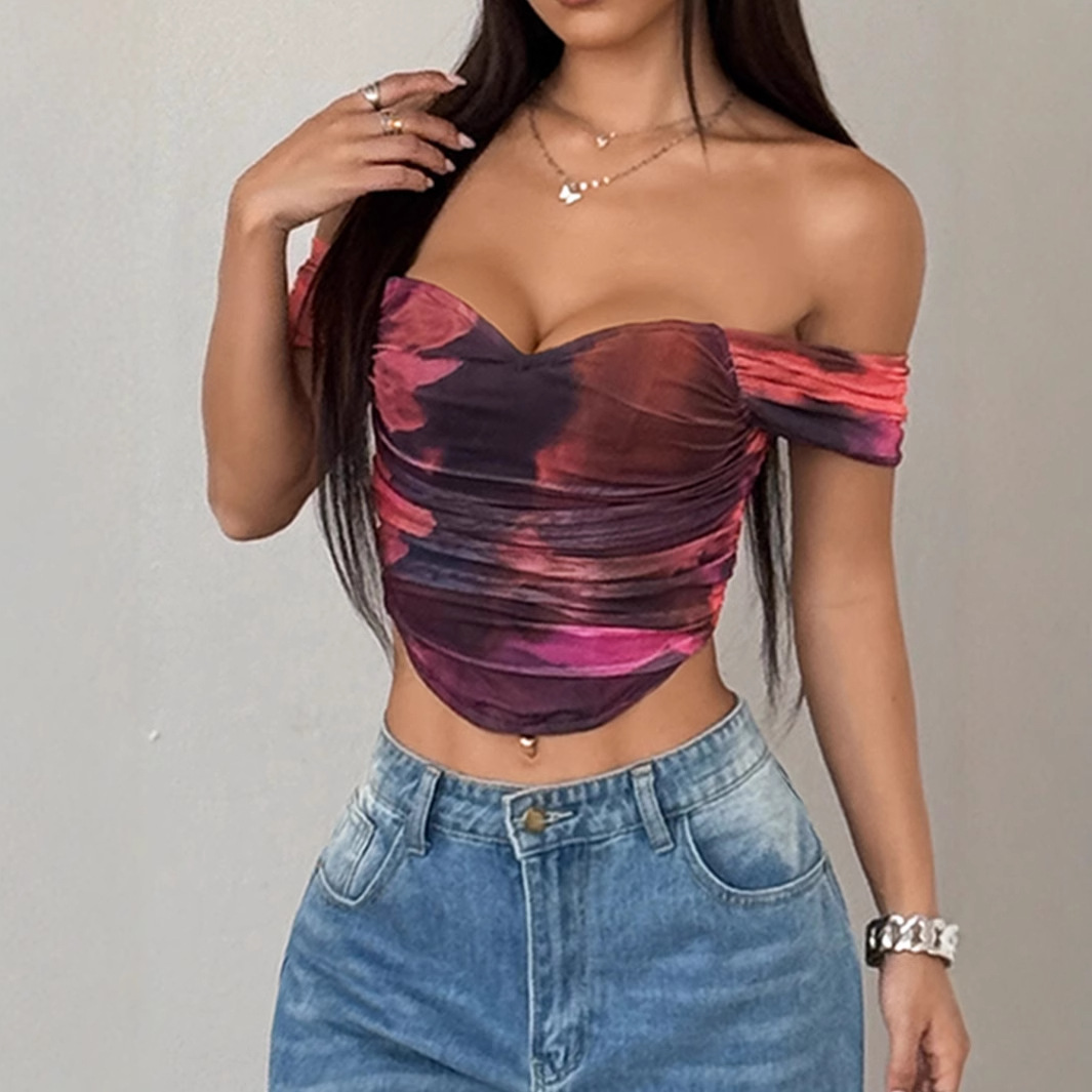 Y2g Hot Girl Printed Strappy T-shirt Women's Vest