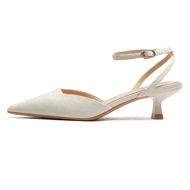 Women's Fashion Low cut Fashion Stiletto Beige - Shop at LoveMi