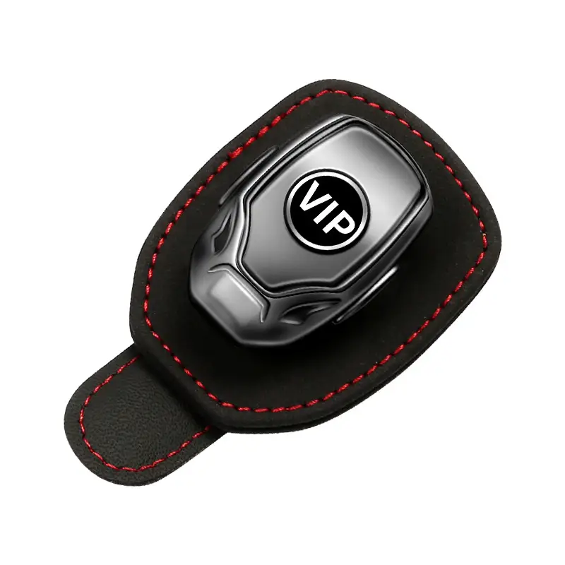 Suede Multifunctional Glasses Clip