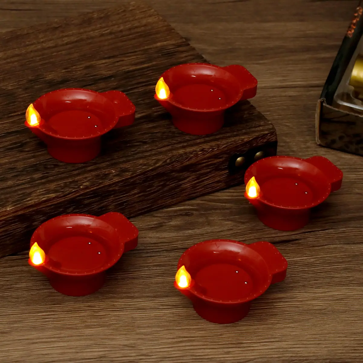 Led Candle Light Bright Atmosphere Decoration Ornaments