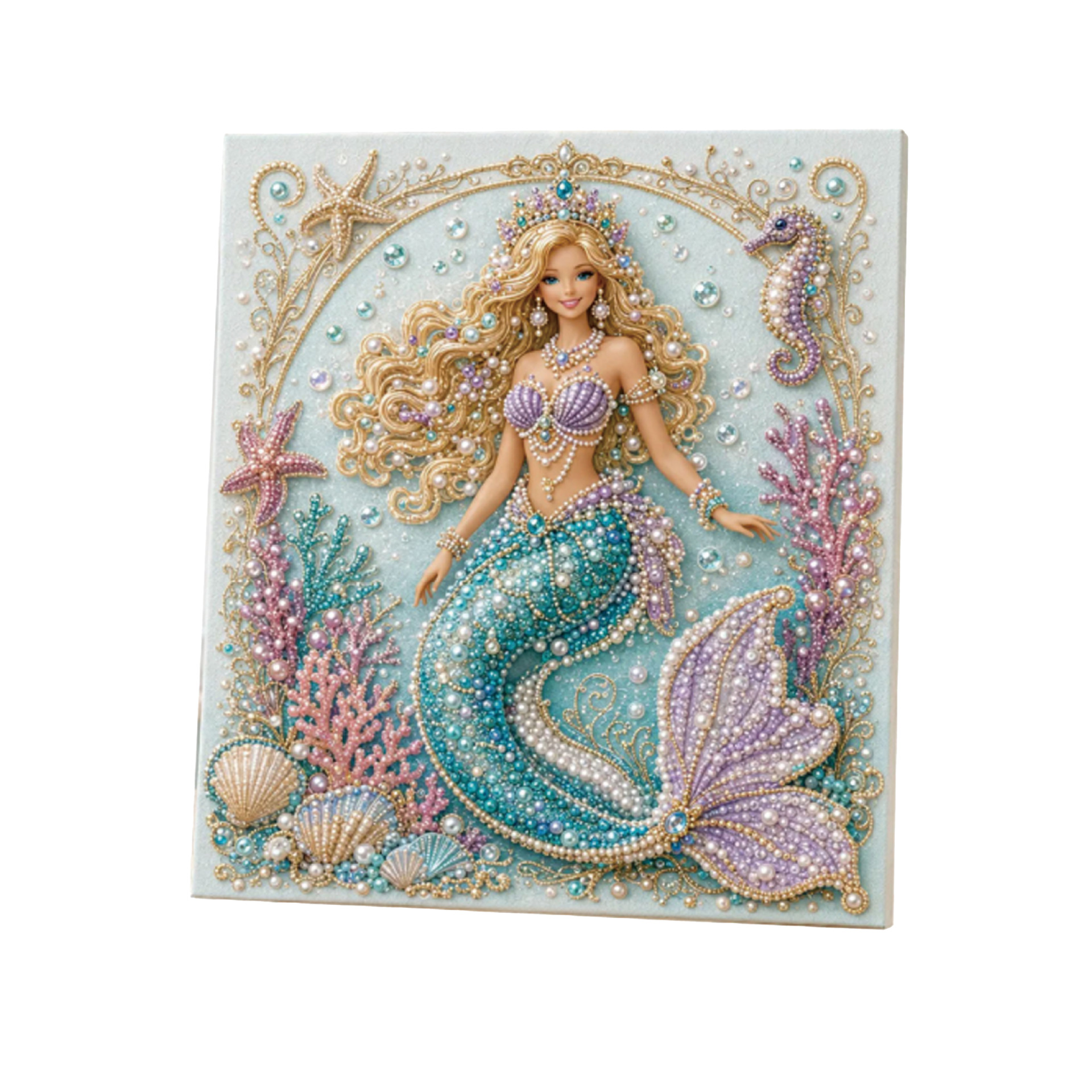 Mermaid Diamond Painting Kit, picture 3 of 3