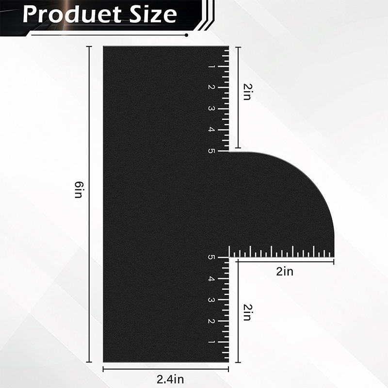 Personalized And Creative Sideburns Hair Trimming Tool