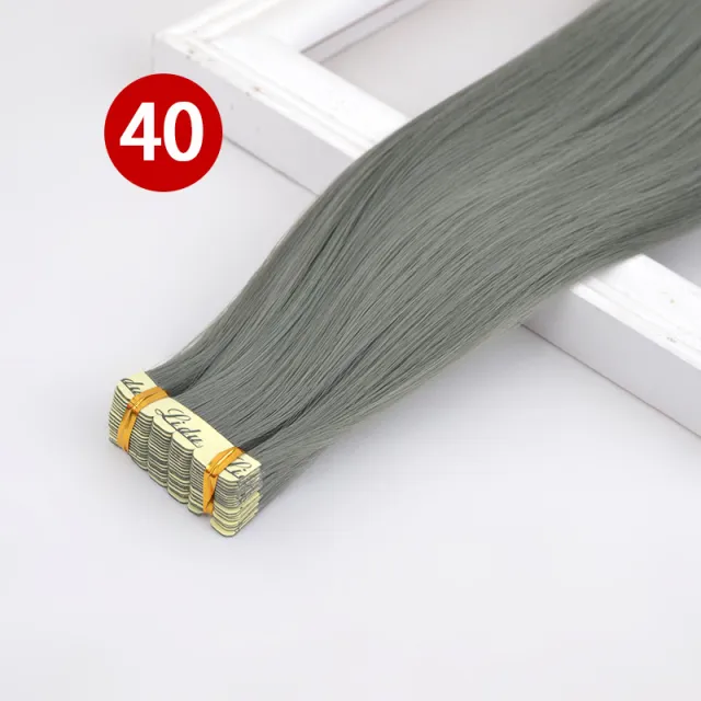 Seamless Hair Extension Highlight Color Hair Extension 40 Colors 1 Piece - Shop at LoveMi