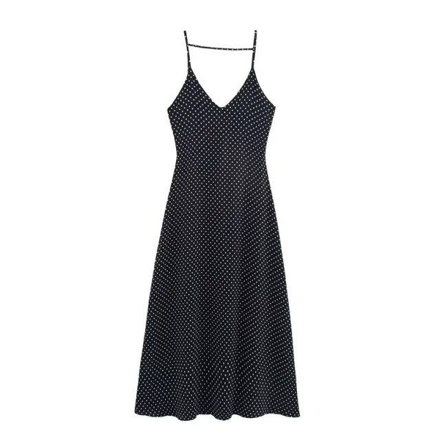New Summer Off the shoulder Elegant Long Braces Dress Black - Shop at LoveMi