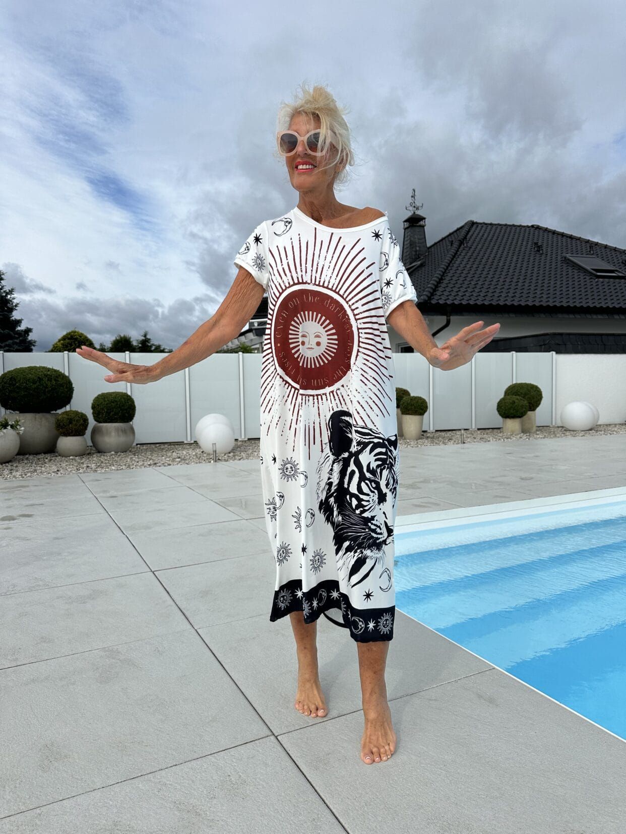 Summer New Long Dress Women's Casual Vacation Short Sleeve 6 Colors S - Shop at LoveMi