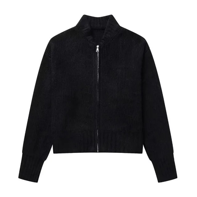 Artistic Vintage Women's Clothing Sweater Coat Black - Shop at LoveMi