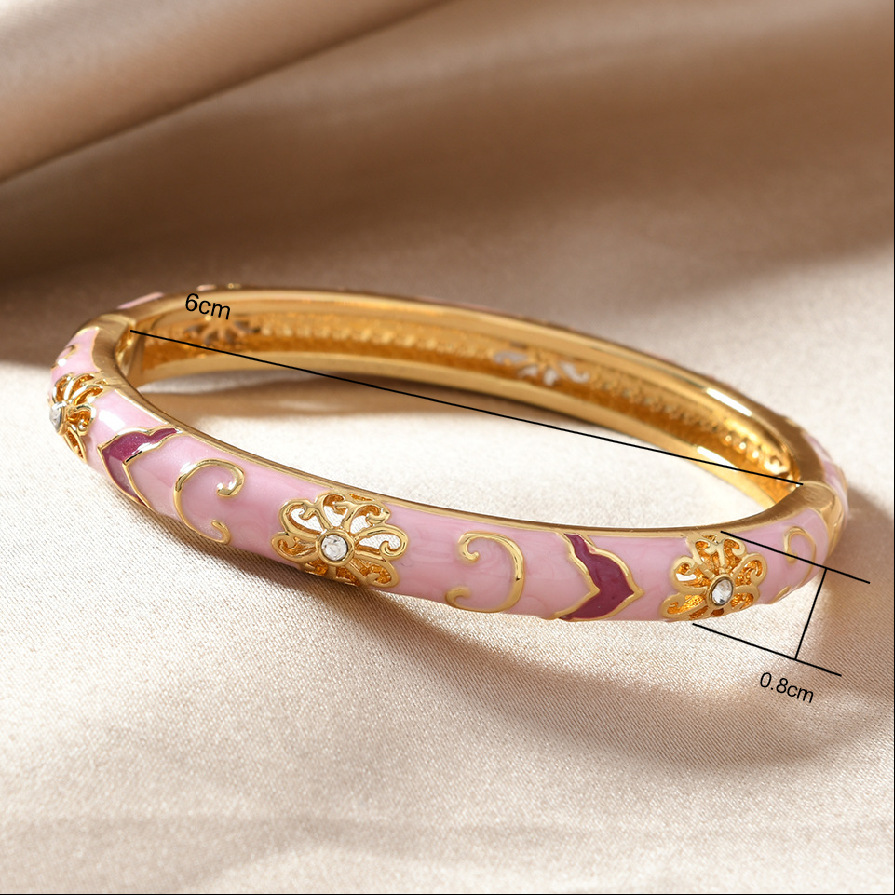 Enamel Fashion Bracelet For Women