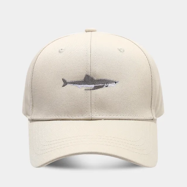 Solid Color Curved Brim Cotton Hard Top Casual Baseball Cap Beige - Shop at LoveMi