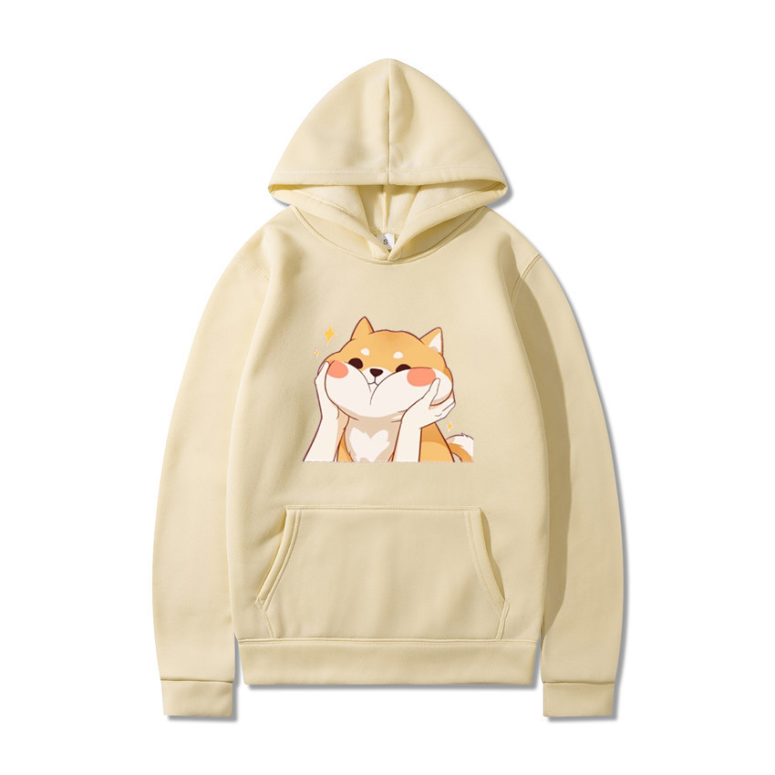 Loose Hooded Sweater Female Cute Puppy
