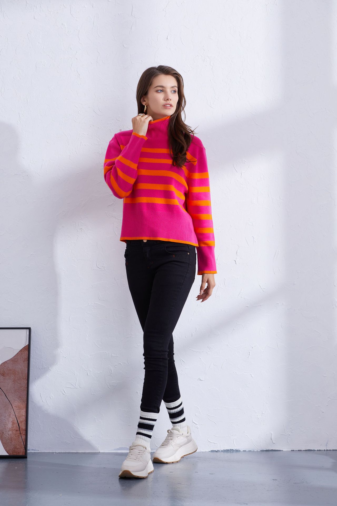 Title 11, Casual All-matching Warm Sweater For Women