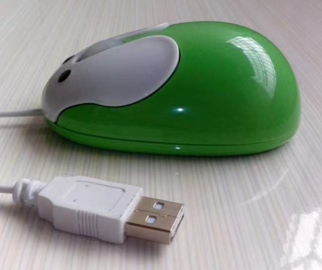 Green Wired Rabbit Mouse