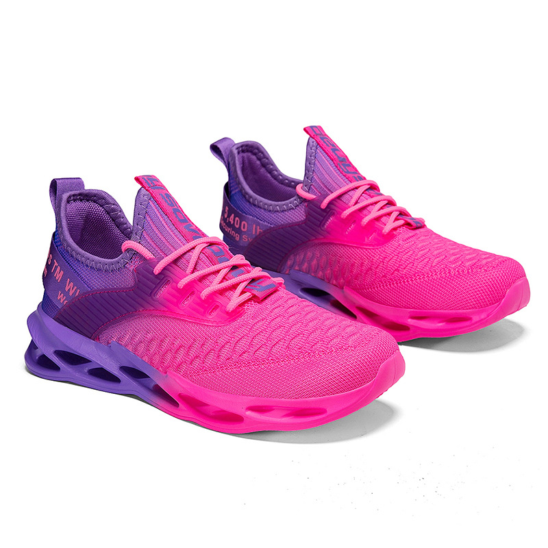 Couples Flyknit Plus-Size Casual Running Shoes