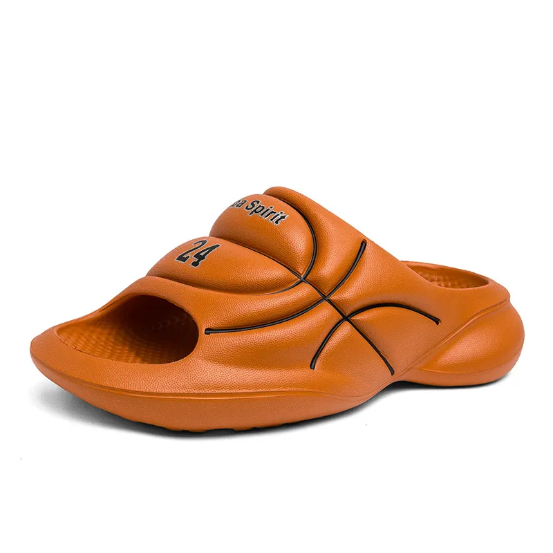 Women's Outer Wear Summer Thick Bottom Slippers - Orange