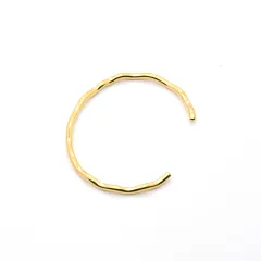 Wave Pattern Simple Bracelet Opening Bracelet - No 3 Gold - View 1