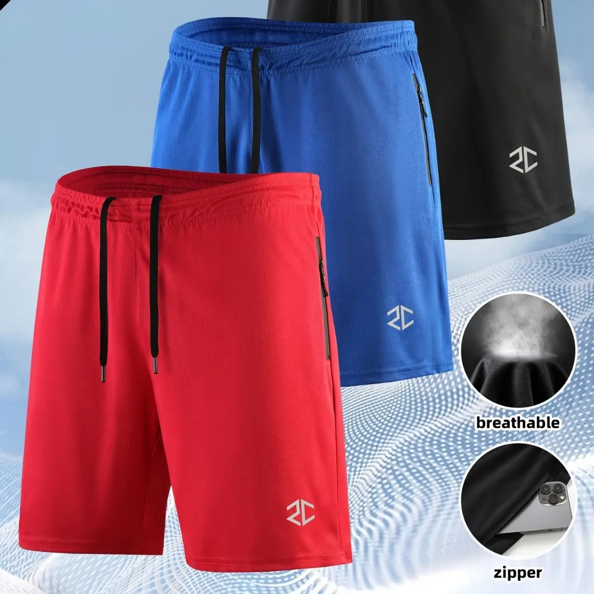 Men's Shorts Fashion Casual Quick-drying Outdoor Training