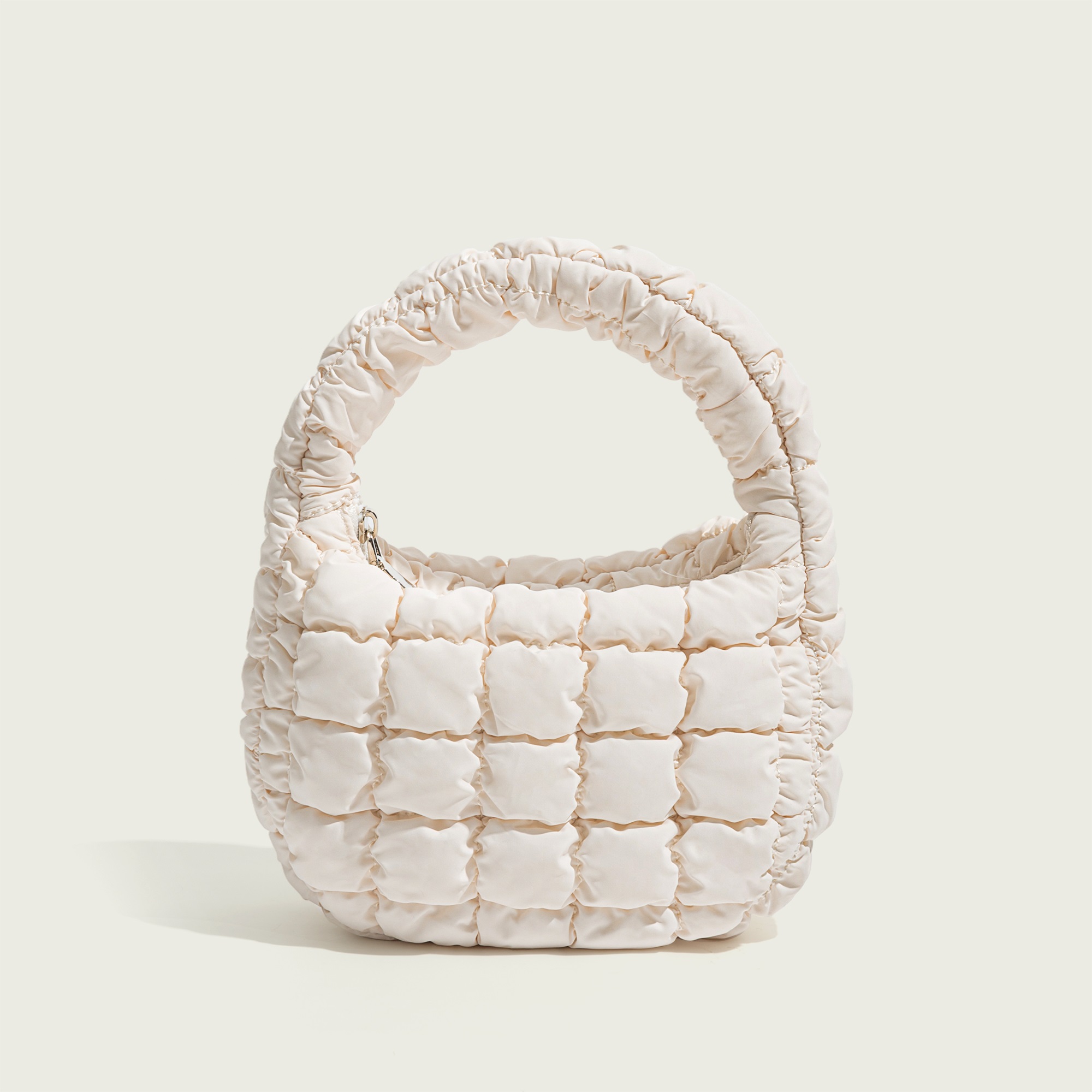 Pleated Bubble Portable Cloud Nylon Shoulder Bag — foto 2