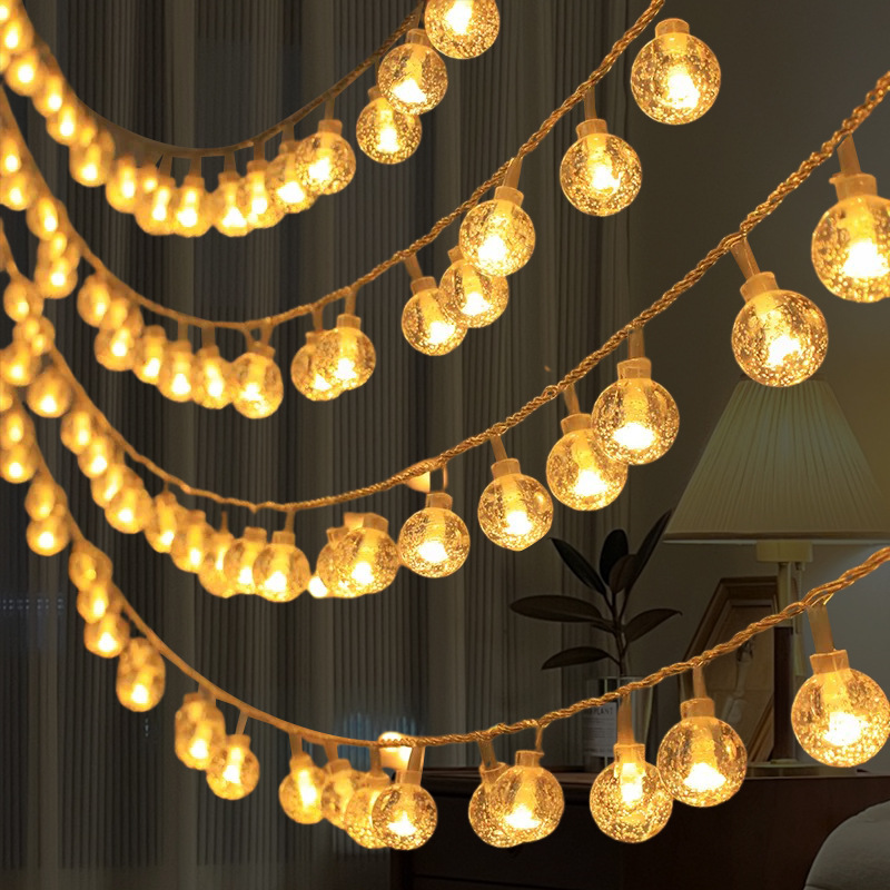 LED Solar String Lights Outdoor Camping Atmosphere Fairy Lights