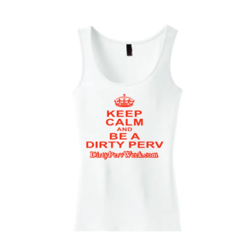European And American Pattern Vest Women's Summer Loose Top - White