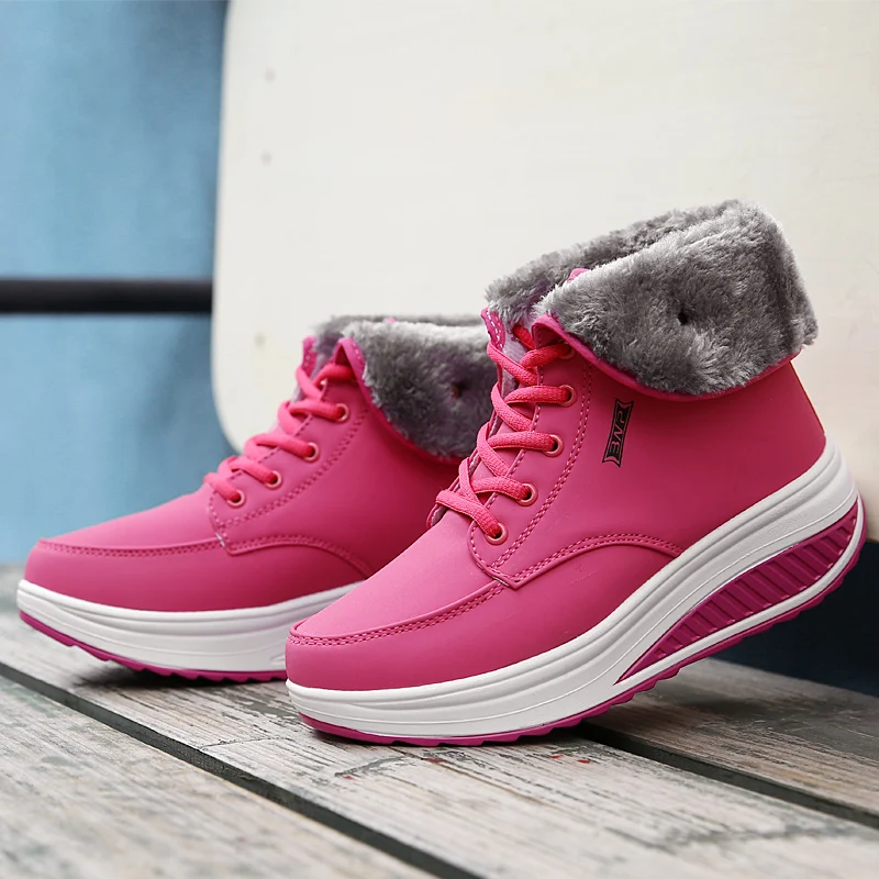 Title 11, New womens plus velvet cotton boots for warmth...