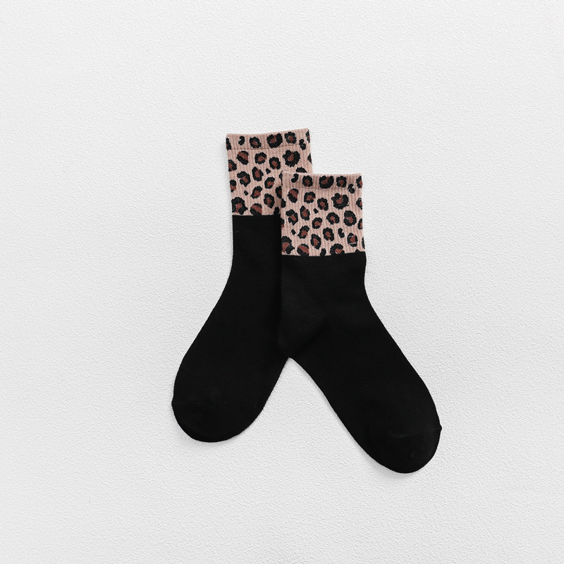 Luokou Leopard Print Black