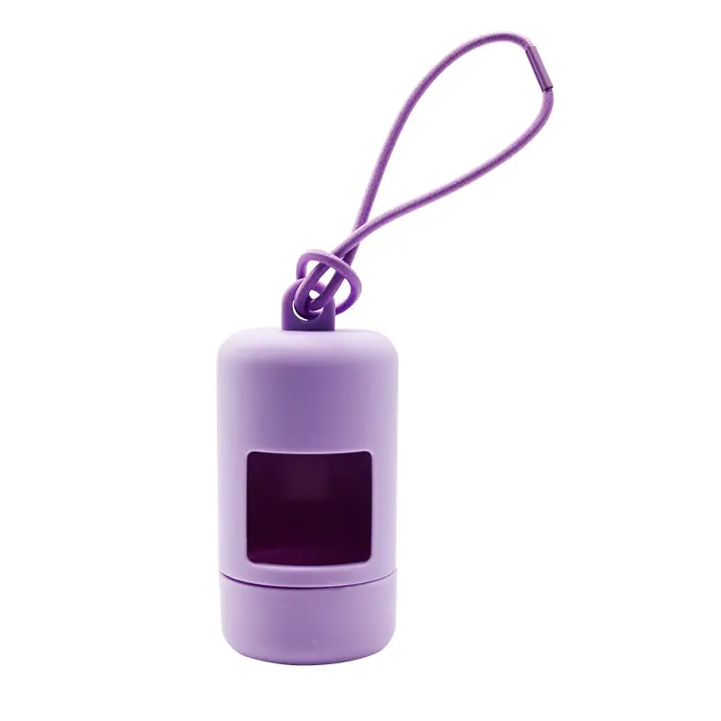 Portable PVC Poop Bag Dispenser Dog Waste Bag Holder