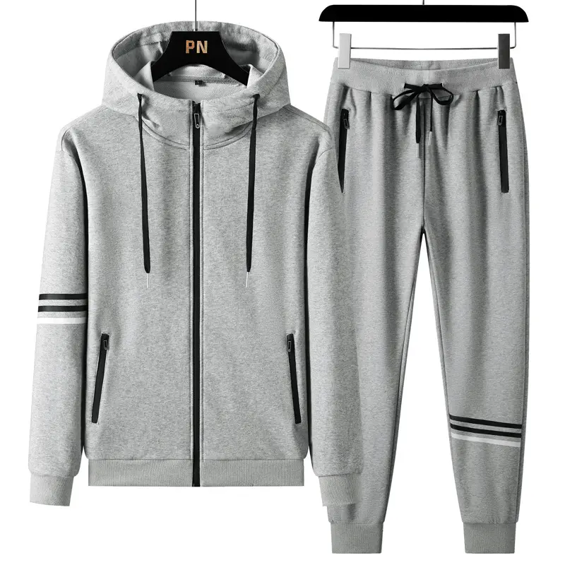 Men's Casual Sports Pure Cotton Hooded Sweater