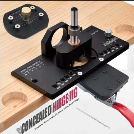 Adjustable 35mm Hinge Drilling Template For Cabinet Doors