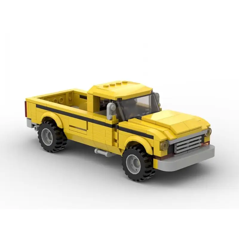 Building Blocks Compatible With 552779 1978 Ford F-250 Model Boy Toys
