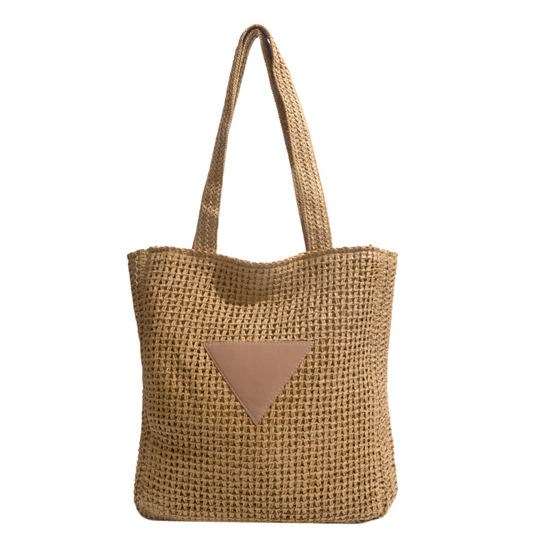 Straw Weave Shoulder Bag