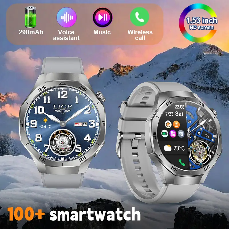 Smart Watch Movement Track Bluetooth Calling Sport Mode Heart Rate Health Monitoring