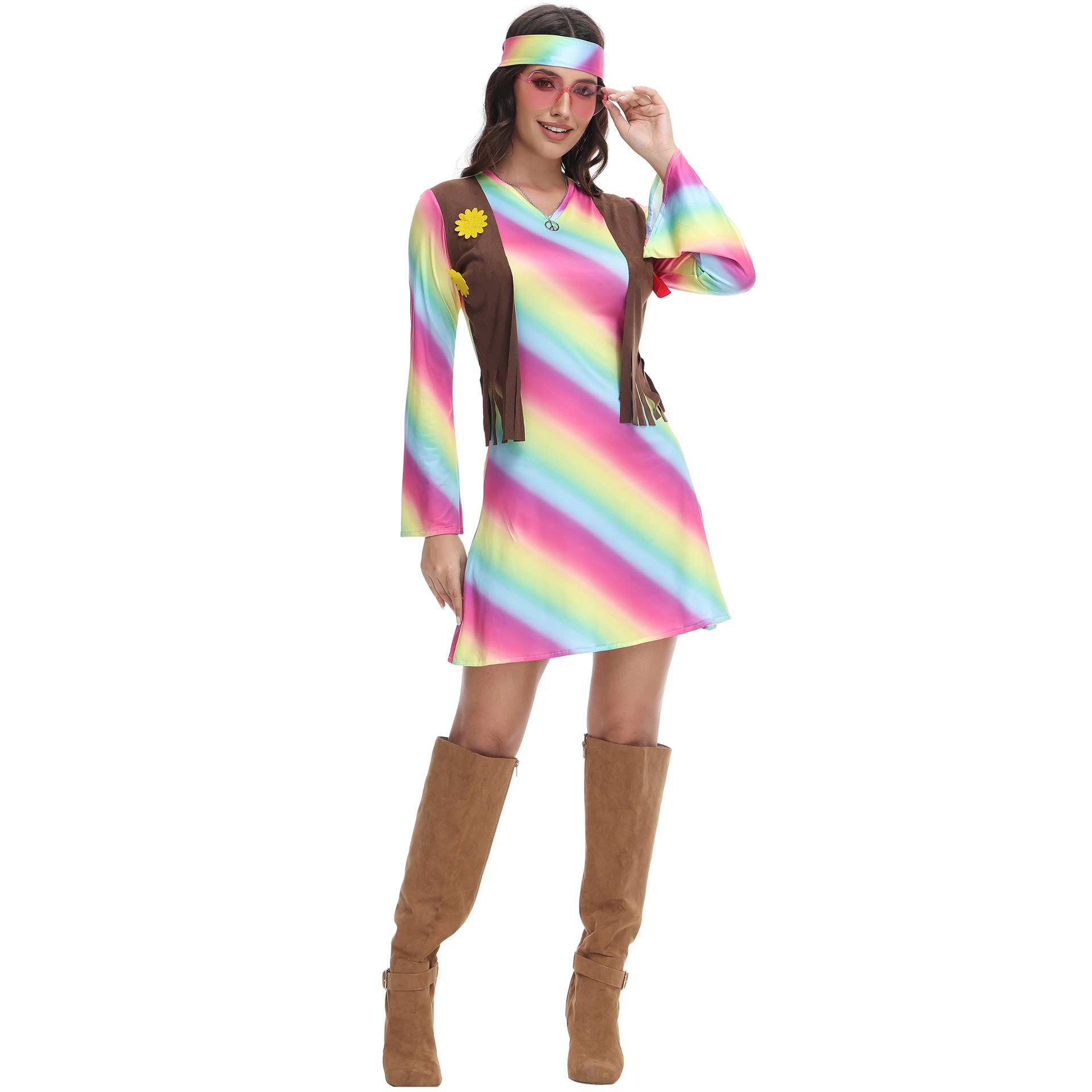 Music Festival Party Retro Disco Halloween Costume