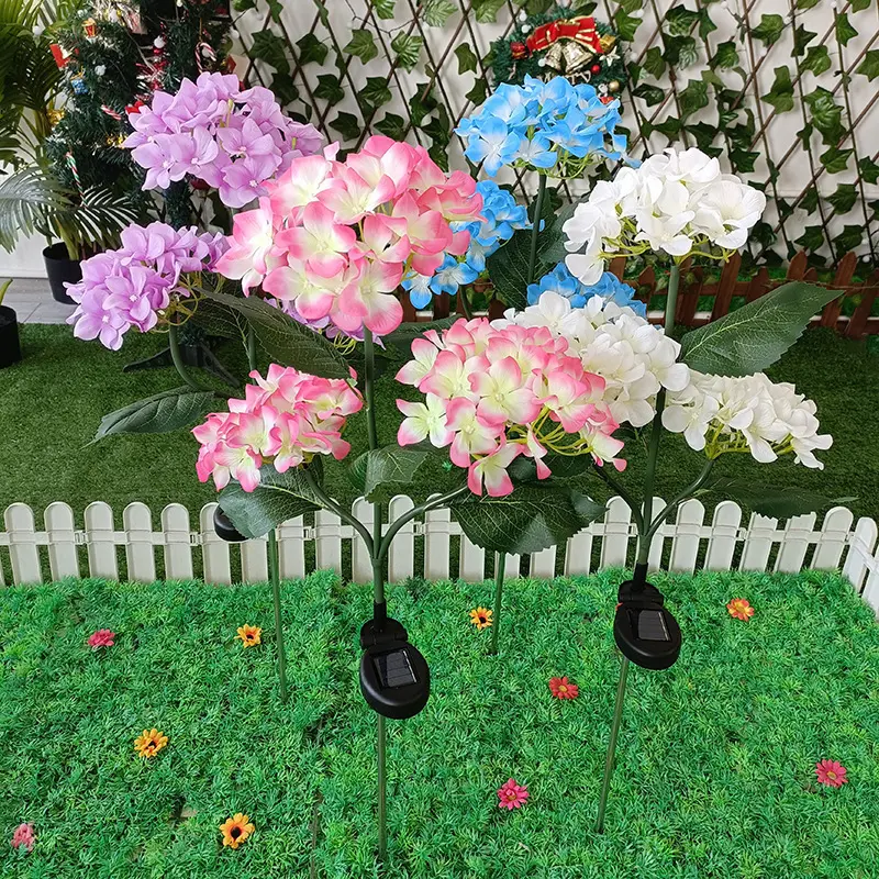 Solar Simulated Pincushion Ground Plug Lamp Outdoor