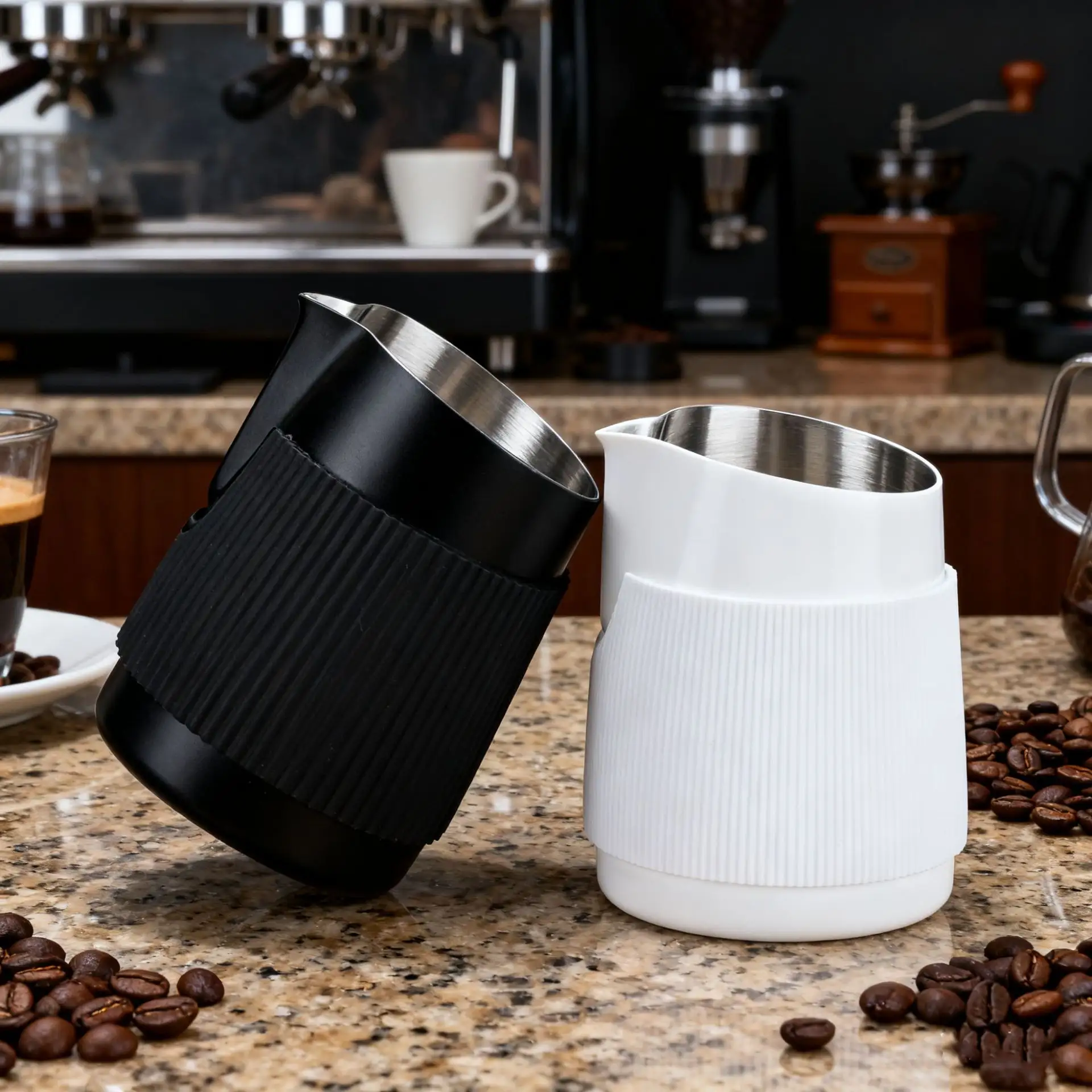 Silicone Covered Heat Resistant Stainless Steel Spout