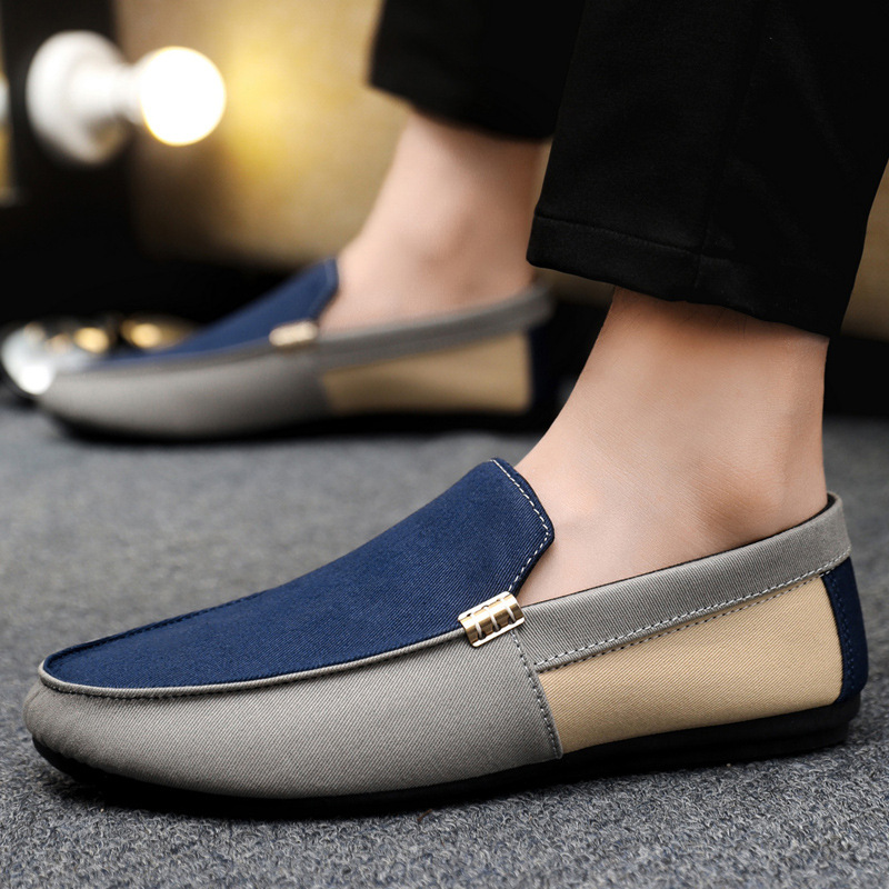 Mens Casual Shoes Breathable Slip-on Footwear