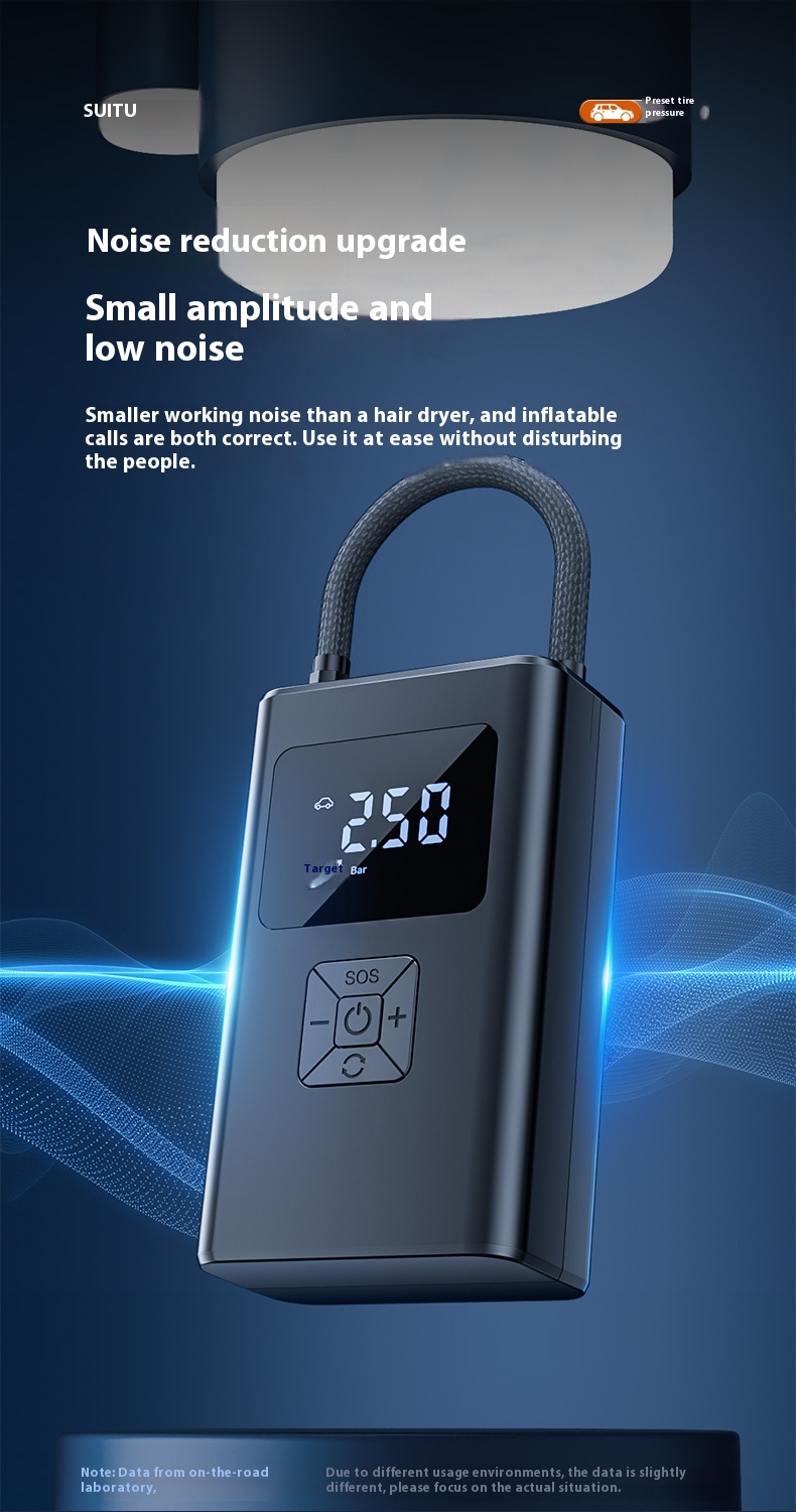 Portable Small Wireless Digital Display Car Inflatable - Image 12