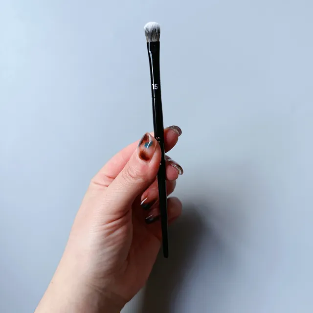 Lotus Series Foundation Eye Shadow Face Powder Repair Double ended Makeup Brush 15 Small Size Eye Shadow Brush - Shop at LoveMi