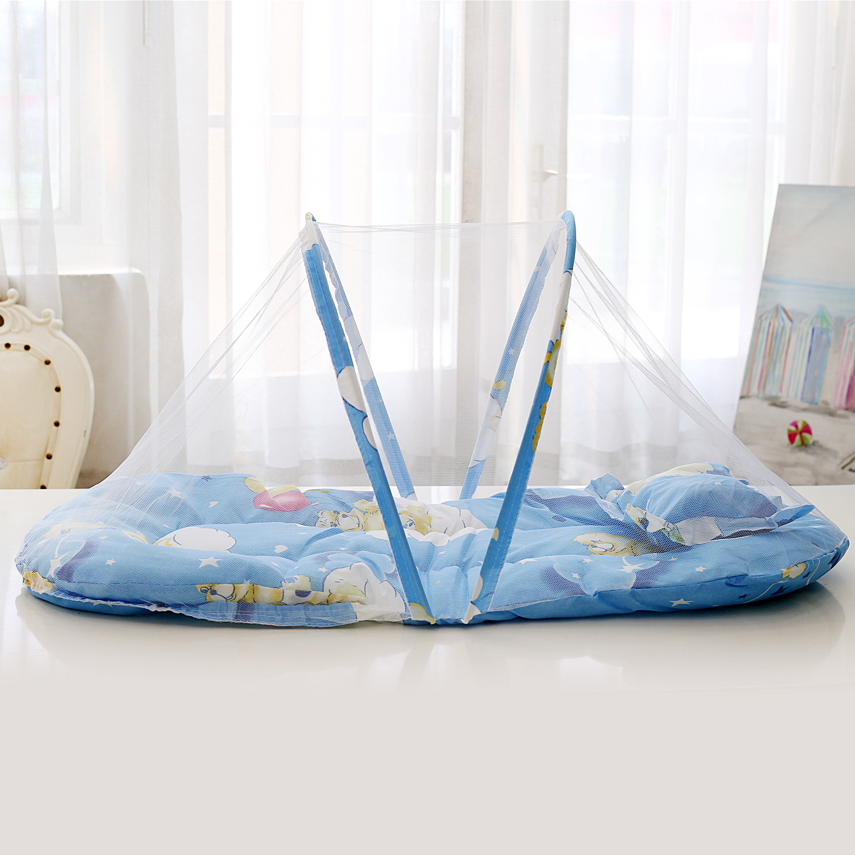 Babies' Mosquito Net Foldable Installation-free