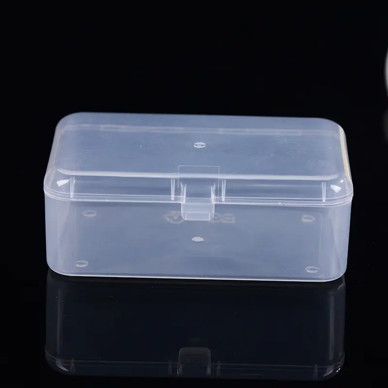 Multi Functional Rectangular Transparent Plastic Storage Box