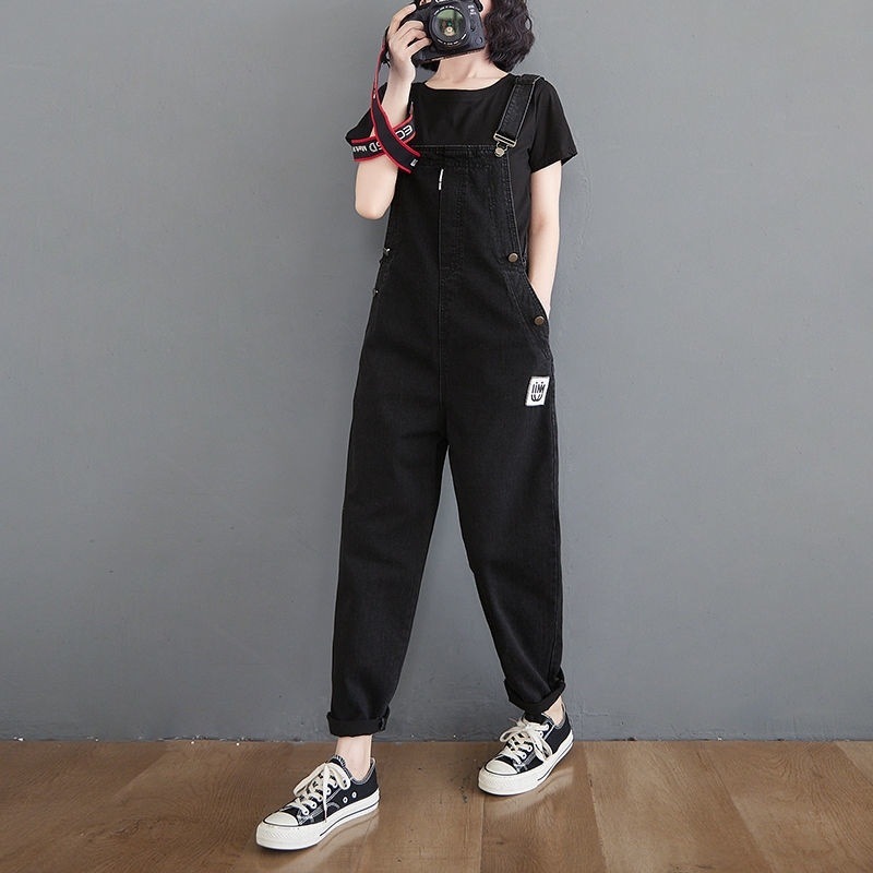 Title 2, New Womens Loose Plus Size Denim Overalls. Com...