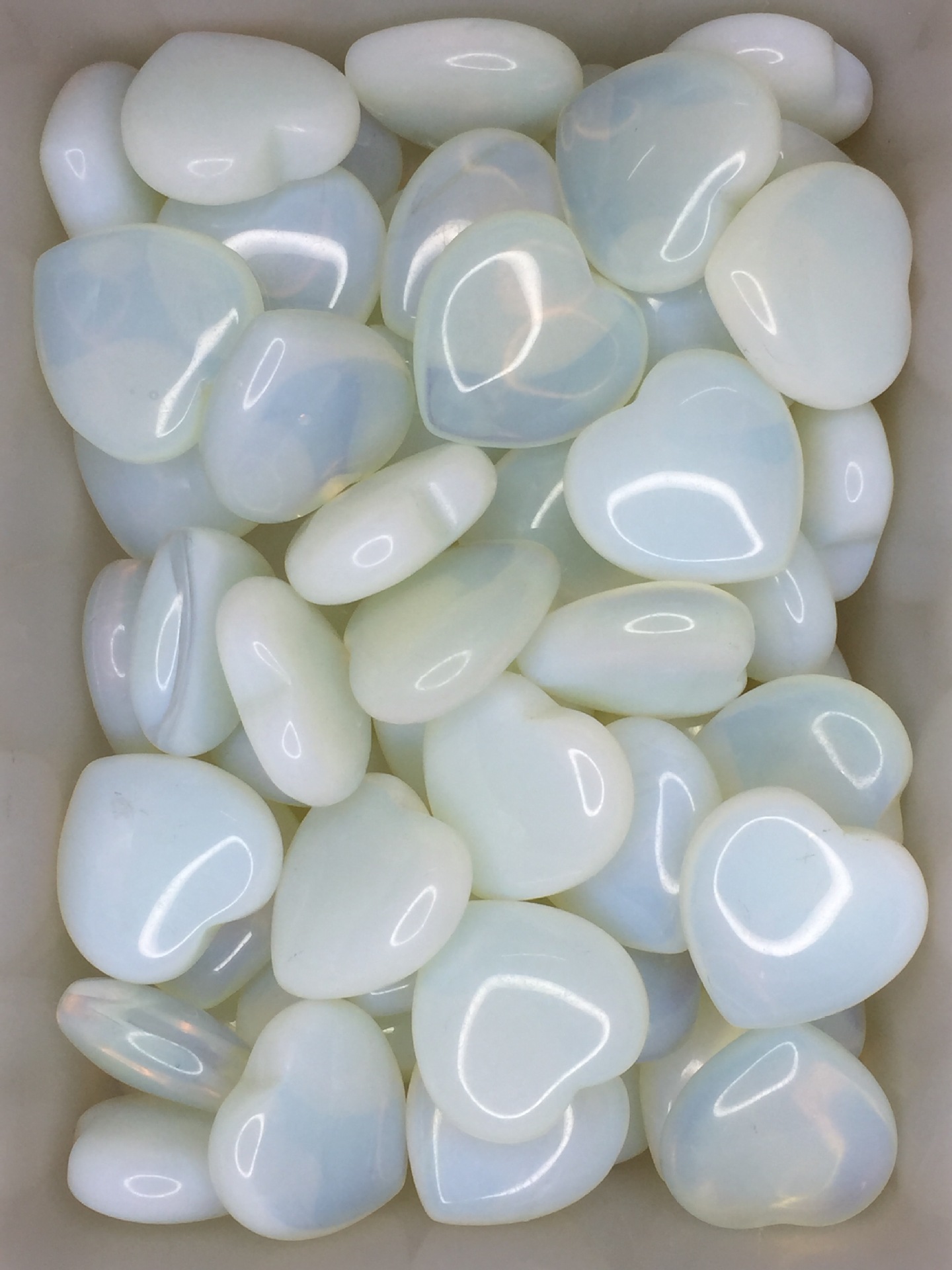 Cross-border Preferred Bulk 2CM Natural Heart Love Heart Stone Birthday Gift Home Decoration Heart-shaped Craft