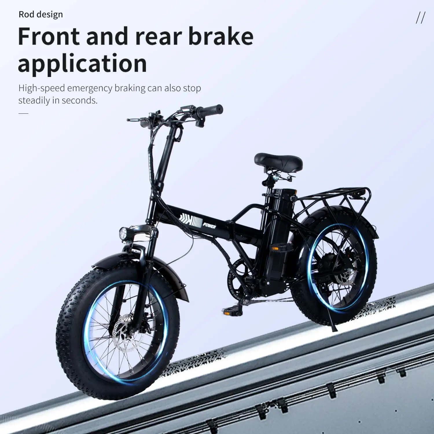 Export-only New 20-inch Fat-tire Snow Bike Electric