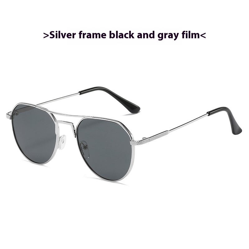 Silver Frame Black And Gray